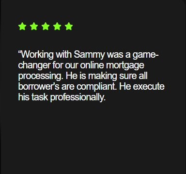 Client Testimonial Screenshot 1